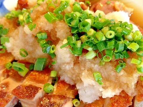 カリカリ☆もも焼きおろしポン酢